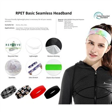 RPET-Stirnband für Männer und Frauen