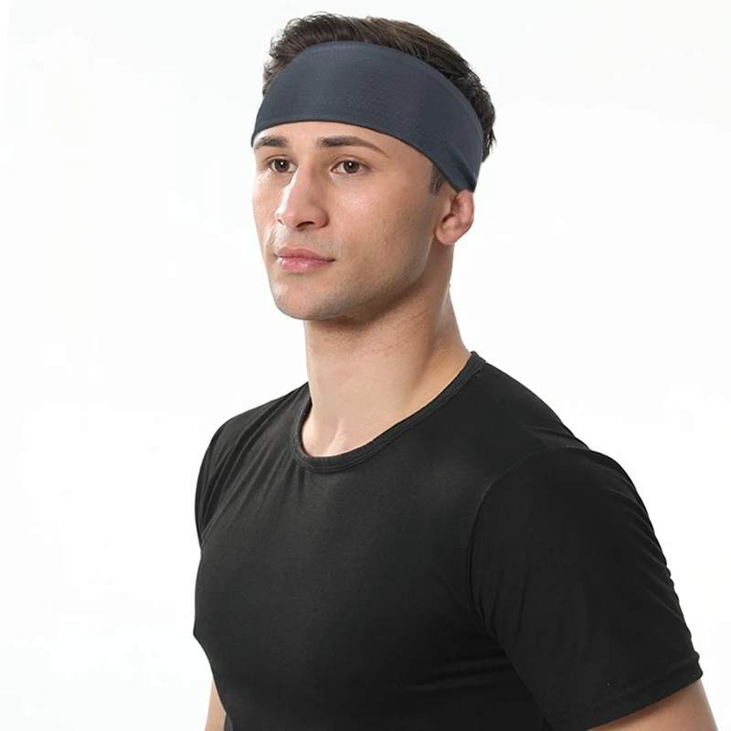 Velvety Sleamless Mesh Icecool Headband 001